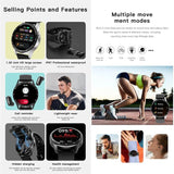 Power Band GT5 - 2 in 1 Smartwatch + Earbuds