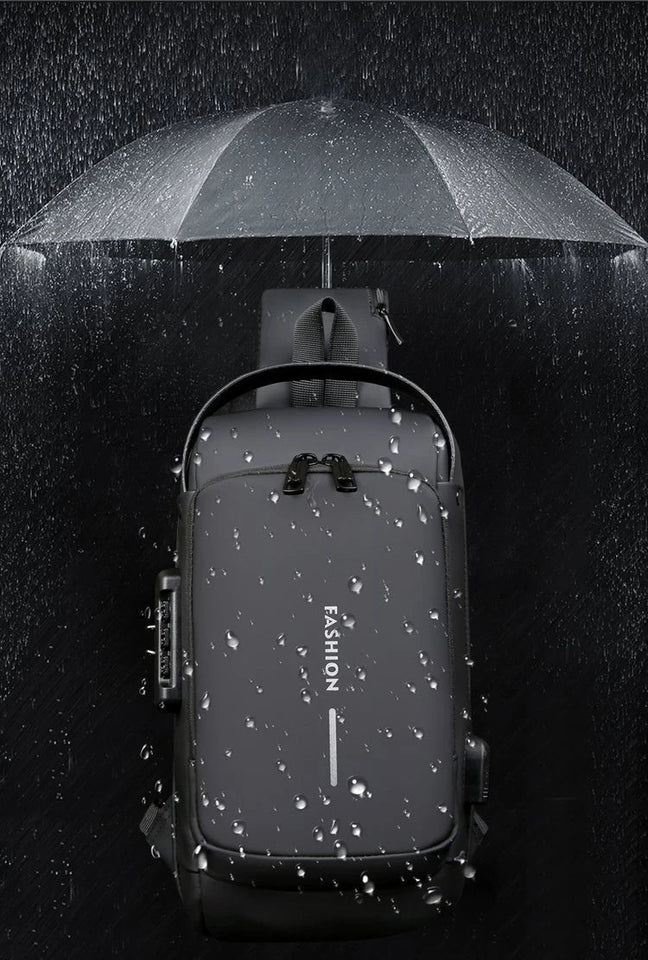 Multifunction Anti Theft USB Messenger Cross Body Travel Sling Chest Bags